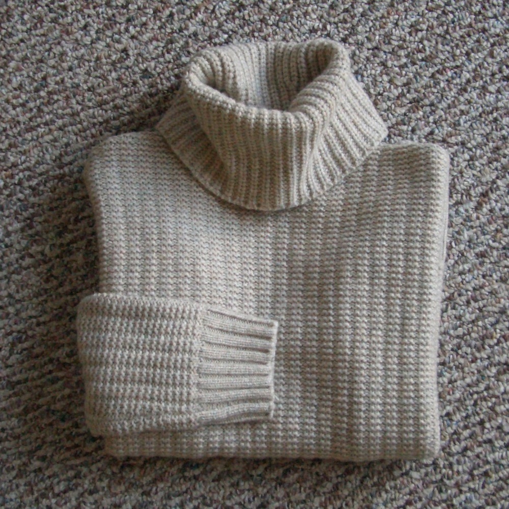Madewell ribbed turtleneck tunic sweater S - Picture 5 of 8